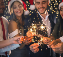 Celebrar navidad en la oficina